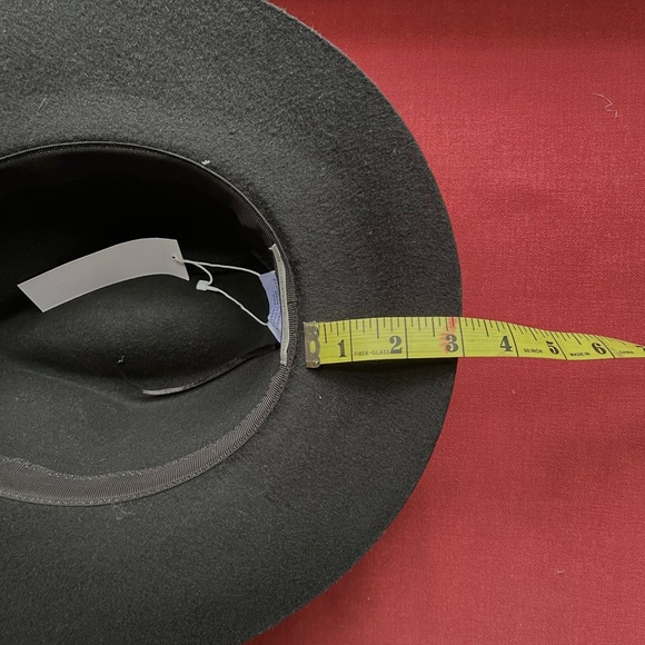 Black East River Craft Wool Fedora Hat - Picture 5 of 5